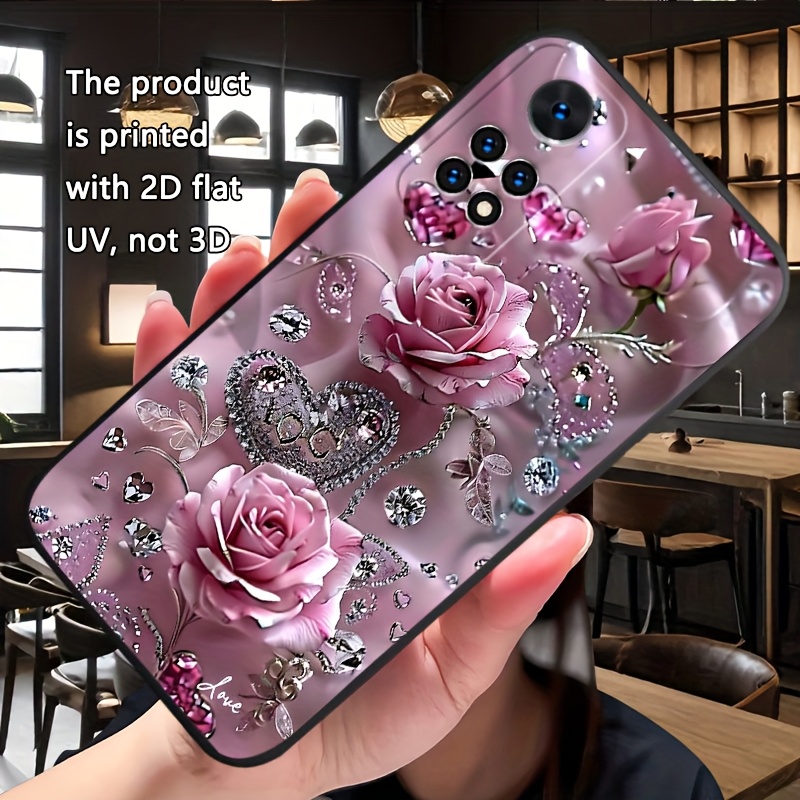 TEMU Funda para teléfono: Carcasa plana 2D para Xiaomi Redmi 14C/13/13C/12/12C/10