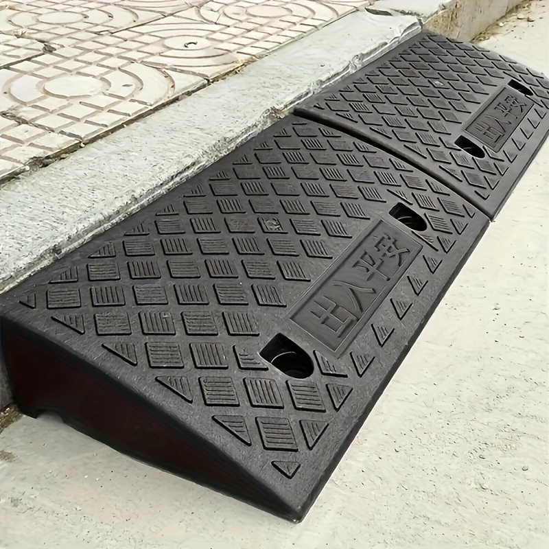 E-shop 2er-Set tragbare mit Oberfläche, Gesamtbreite 1M, robuste Ladehilfen für Autos, Motorräder & Haustiere, 10cm Höhe, einfacher Aufbau für