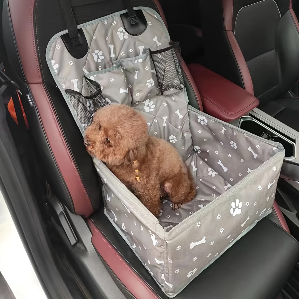 TEMU 1pc Car Travel Dog Mat, Suitable For Car Assistant Driver, Durable To Dirt And Scratch