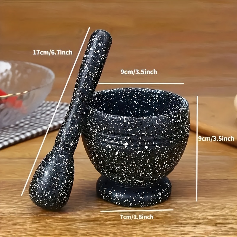 1 Set, Grinding Bowls, Kitchen Garlic Press Bowls, Kitchen Peper Crushers, Food-grade PP Material Multi-purpose Grinders, Garlic Mashers, Seasoning Spice Tools, And Grain And Supplementary Food Grinders For Restaurant Kitchen