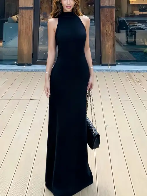 black formal dress philippines Black Evening Gown VESTIDO