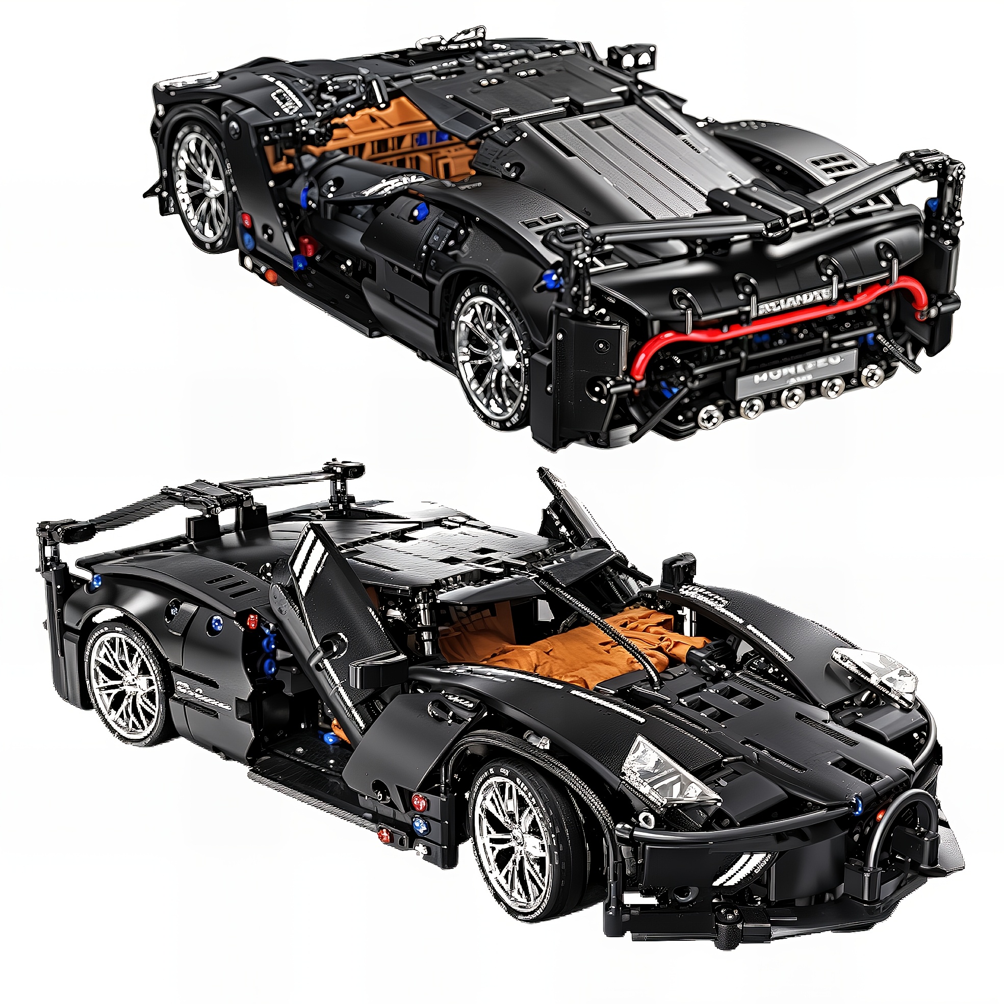 

Sowide Supercar Building Blocks Set, 1:14 Drift Car Building Blocks, Sports Car Toys Models For Adults And Teenagers, Ideal Valentine's Day Gift/birthday Gift, Exquisite Room Decoration