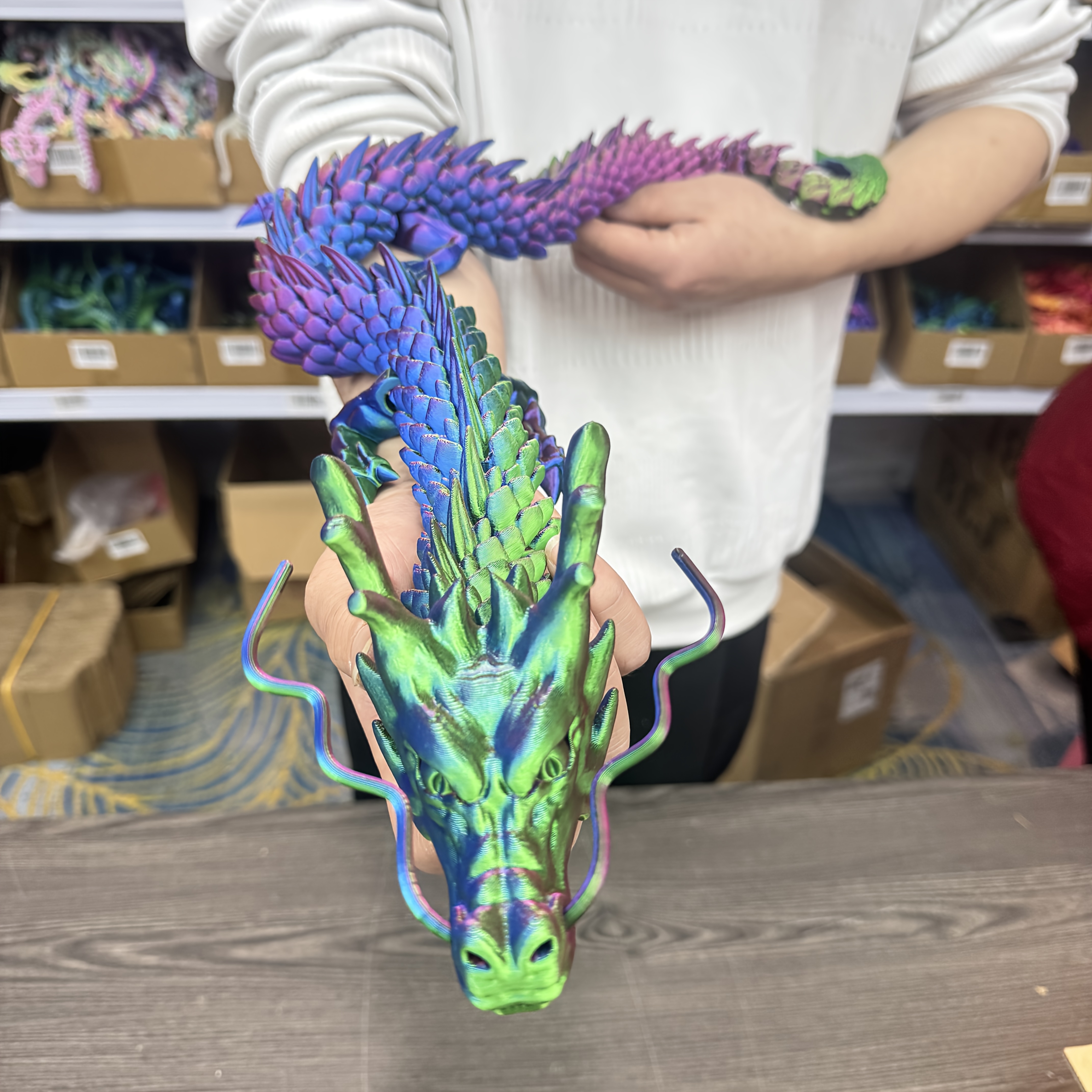 90 cm 35 44 inch 3d printed dragon decoration a beautiful - Temu