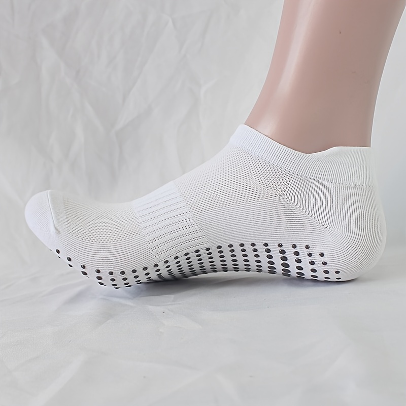 Non slip Grip Socks Sports Breathable Nos Show Ankle Socks - Temu