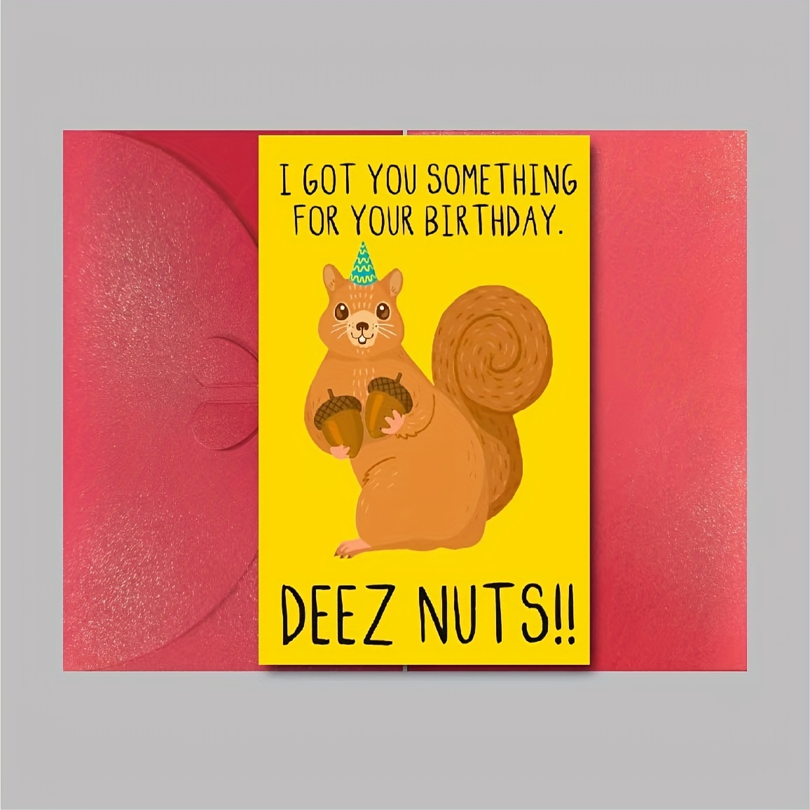 

Deeznutz! Humorous For - For , No Batteries Required