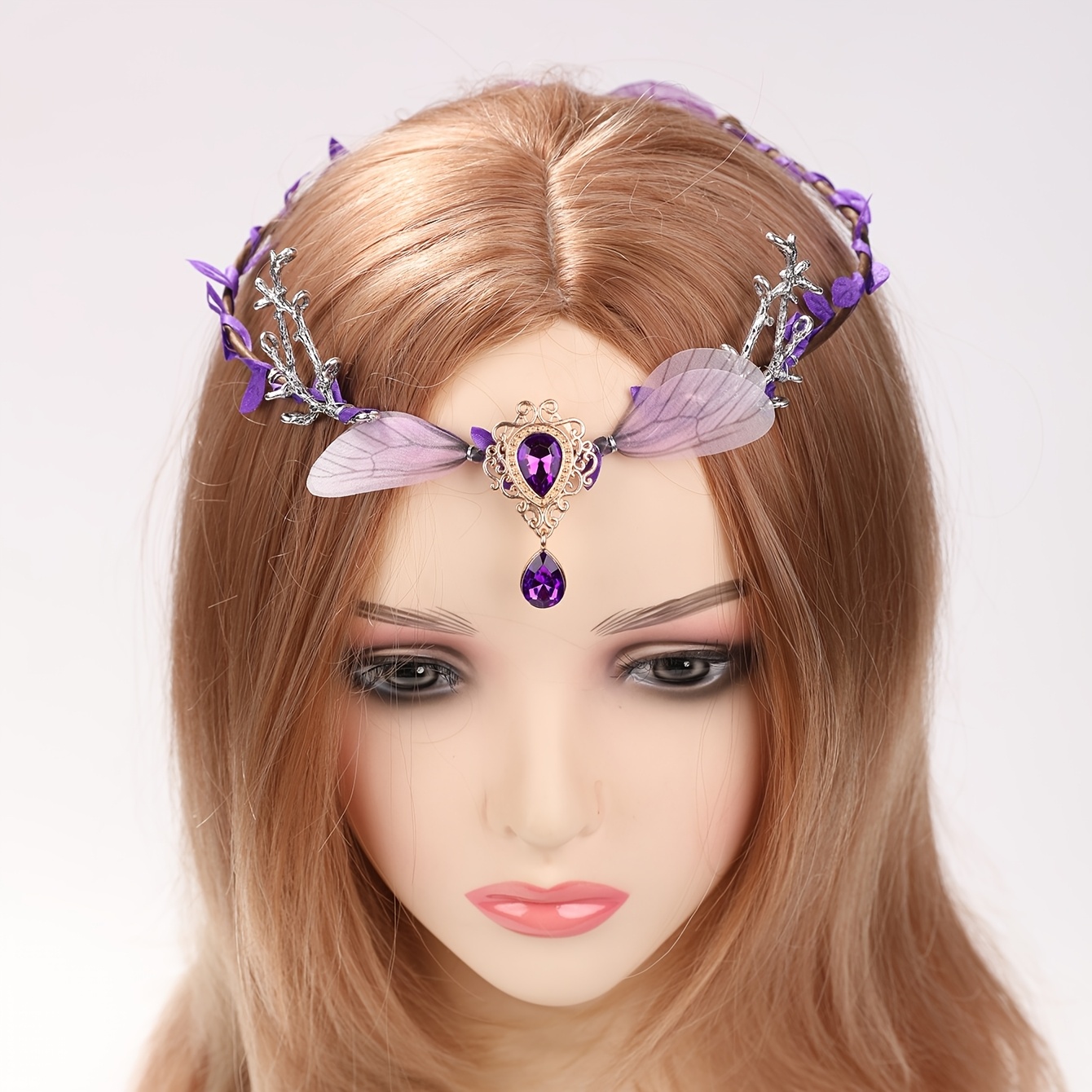 Fairy Bindi Ancient Style Hair Additions with Butterfly Design