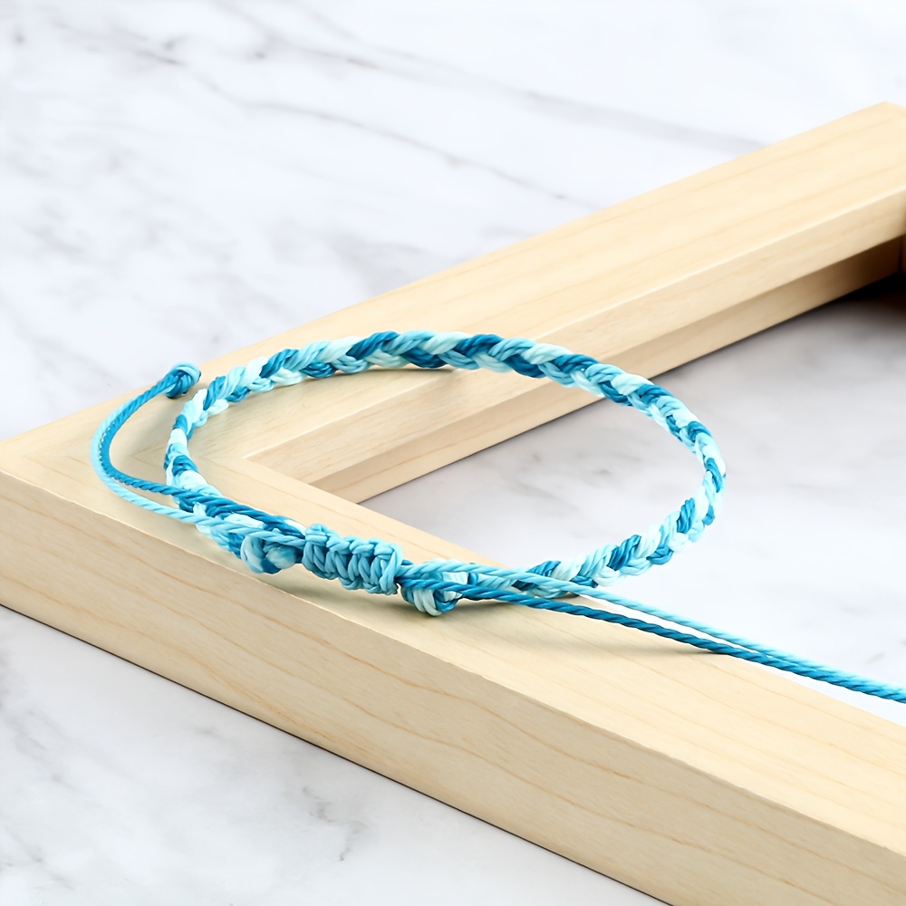 Boho Friendship Bracelet Vintage Style Triple Braid Knot