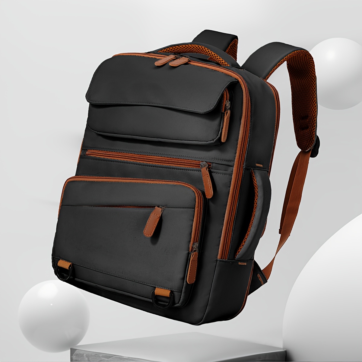 Sac à dos de voyage à compression sous vide pour hommes et femmes, approuvé pour avion | Grande capacité avec compartiment à chaussures et housse pour tige télescopique | Polyester renforcé durable | Idéal pour voyages d'affaires, vacances, campus et usage quotidien