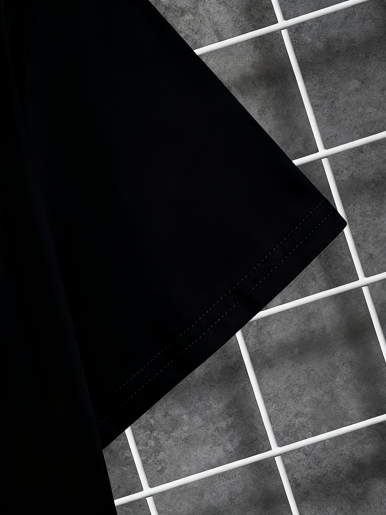 Maglietta Uomo 100% Cotone 180g Collo Tondo Minimalista Stile Retrò Americano Stampa Versatile Moda Estiva Vestibilità Regolare_viptrois.com