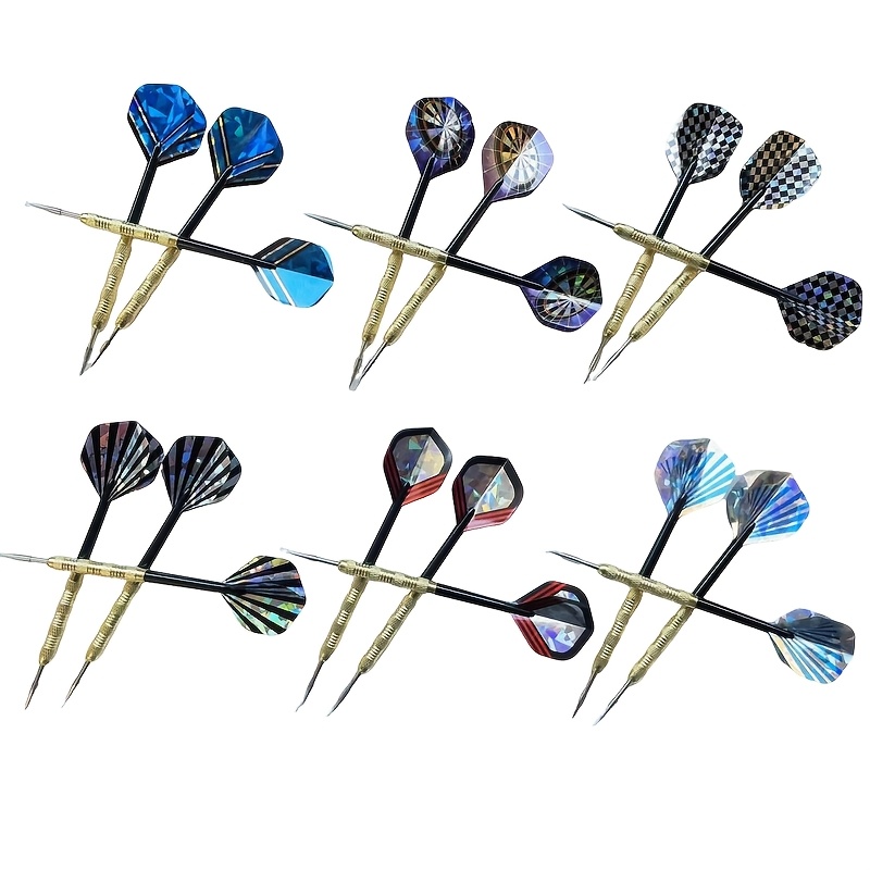 18pcs Professional Competition Training Dart Set with Flights and Shafts