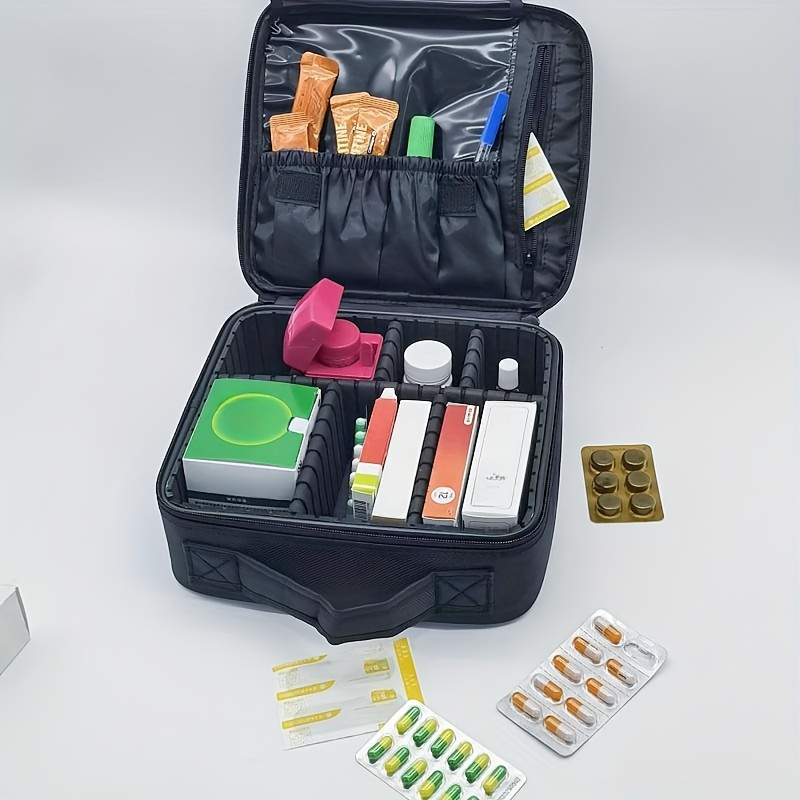 Medicine Storage Box Household Portable Medicine Storage - Temu
