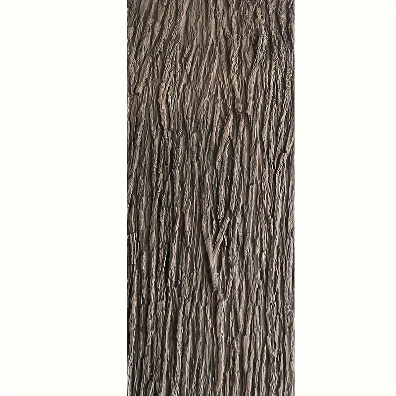 TEMU Artificial Plastic Bark Cover For Indoor/outdoor Pipe And Column Decoration - Realistic Faux Tree Trunk Wrap For Wall Surface Concealment - No Electricity Needed