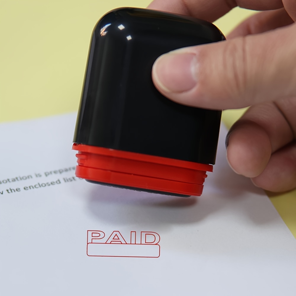 Image of Paid-in-full Stamp - Durable Abs, Essential Office & Financial Supplies