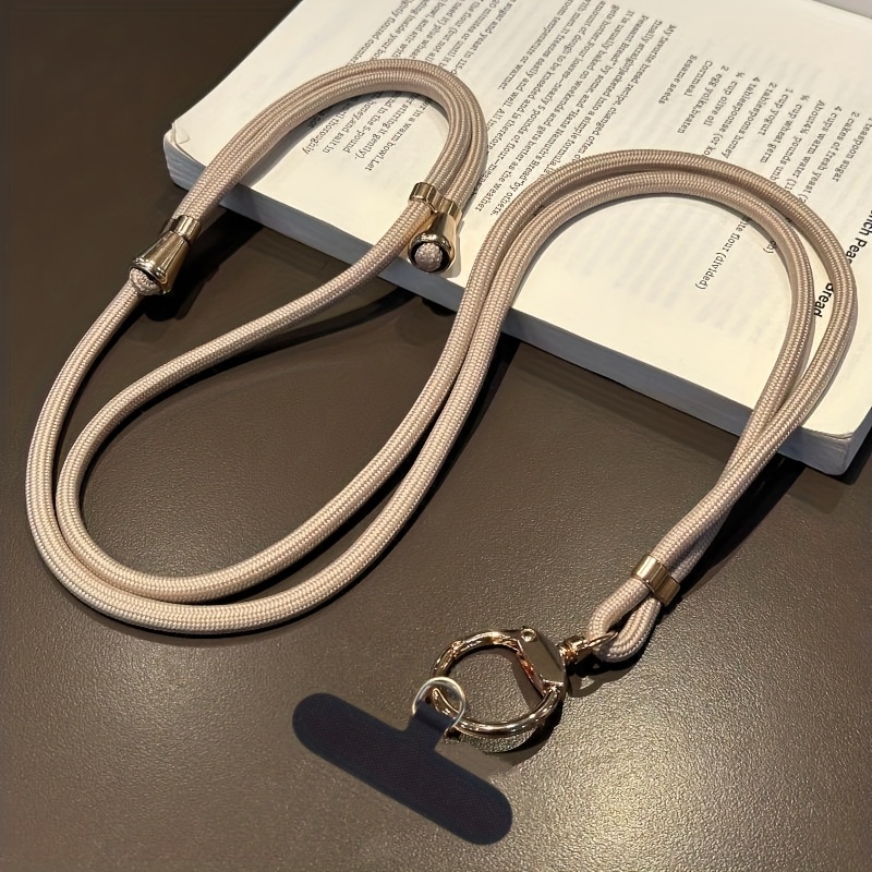 TEMU 1pc Polyester Phone Lanyard With Phone Clip, Essential For Outdoor Travel