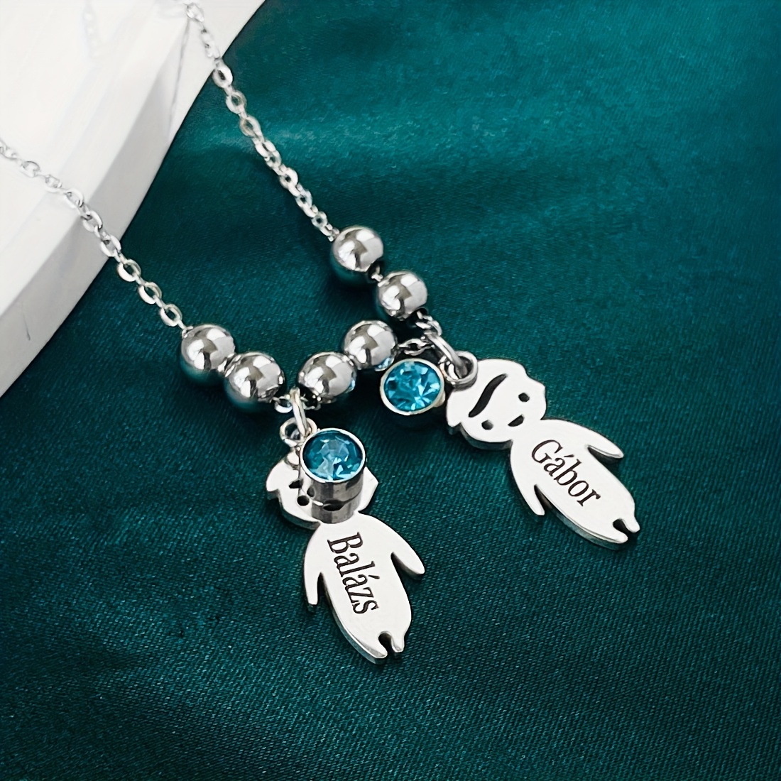 Personalized Engraved Name Necklace for Women