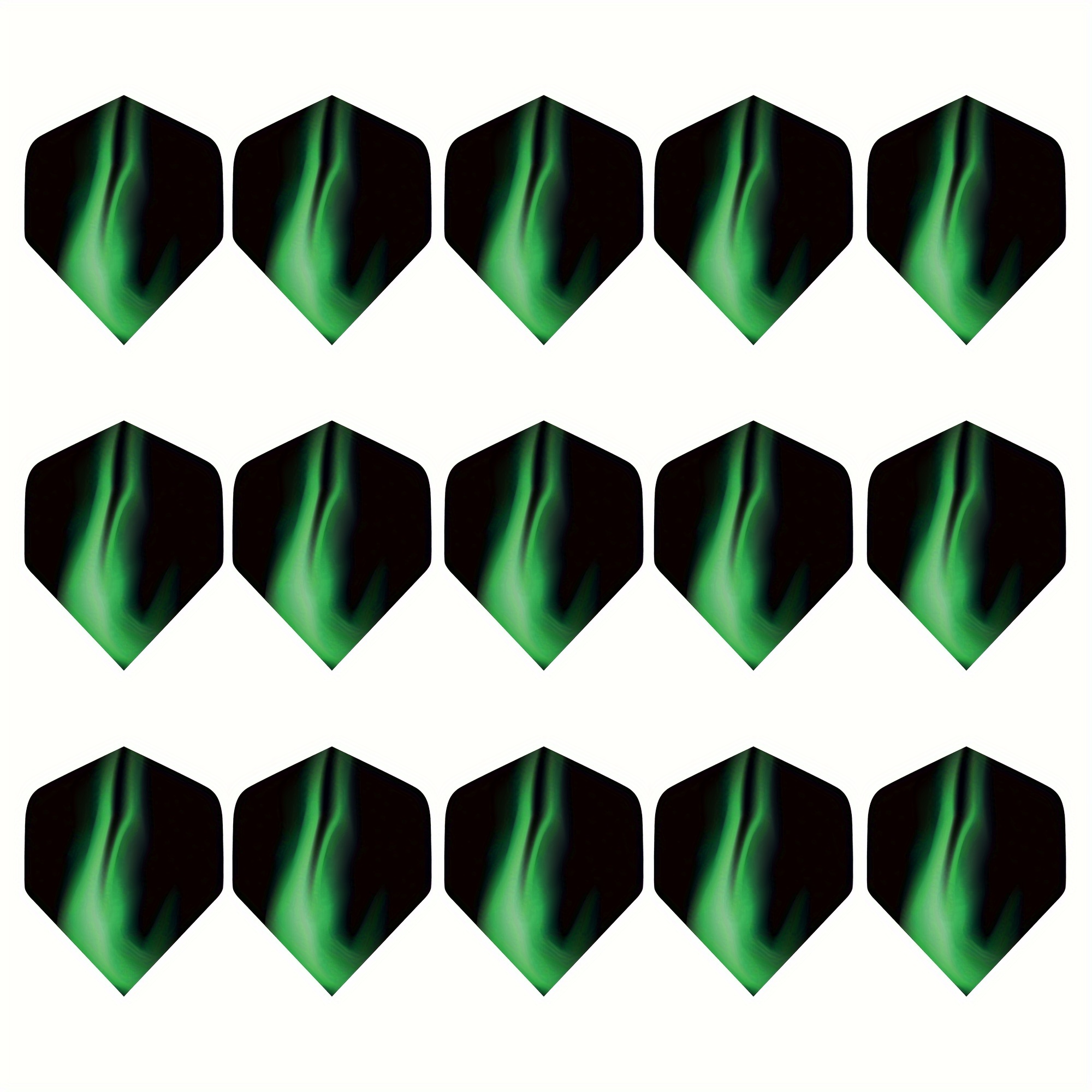 15 stuks, dartflights met creatief patroon