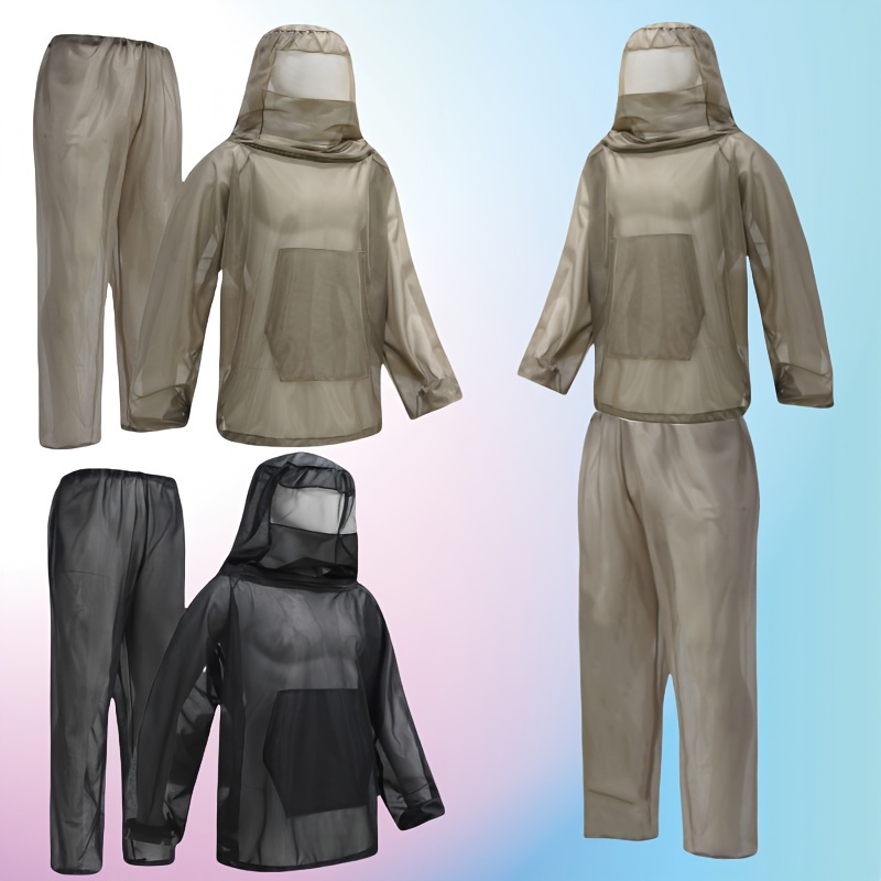 Mosquito Shirt HOMEYA Bug Jacket SM, Anti Mosquito Netting Suit