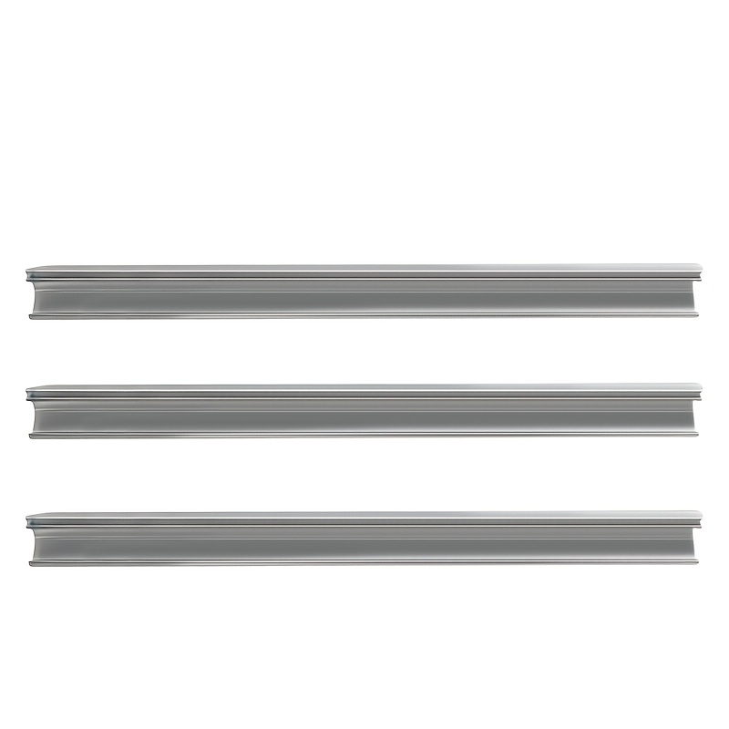 Image of 1/3pcs, 100cm Universal Awning Rain Gutter Rail For , Compatible With 6-10mm Pipes