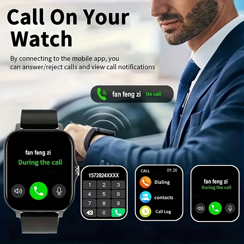Smart Watch Compatible with Android/iPhone, Wireless Calling