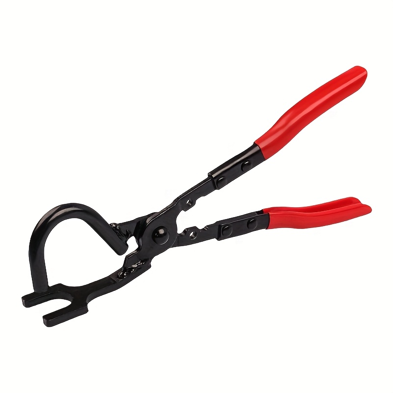 TEMU Universal Car Exhaust Rubber Pad Pliers, Non-slip Handle, Exhaust Pipe Gasket Removal Tool, Cotter Pin Removal And Pulling Tool, Compatible With