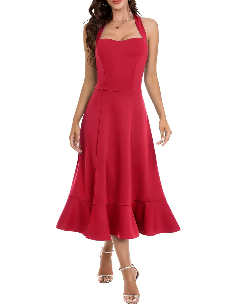 dtc20139 womens halter neck cocktail dress 2025 wedding - Temu Mexico dtc20139 womens halter neck cocktail dress 2025 wedding - Temu Mexico