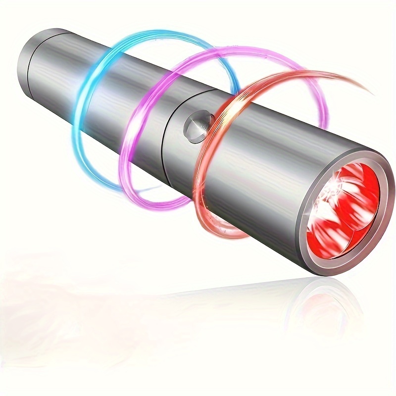 

Portable Red Light Device, Handheld Flashlight Wand For Face&body-630nm, 660nm & 850nm 3 Wavelengths