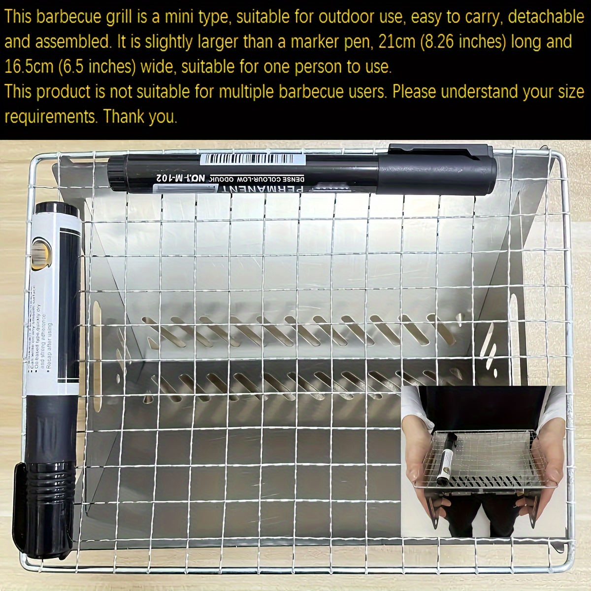portable metal bbq grill rack for wood charcoal stoves ideal for outdoor and backyard cooking kitchen restaurant use 1pc details 8