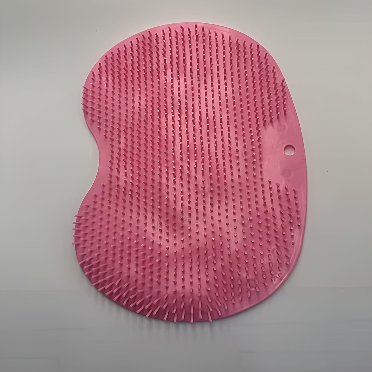 1pc silicone shower   scrub back exfoliator wall mounted bath brush with suction cup no battery electricity free hygienic   for full body   cleaning remover for sensitive light beige family bathroom essential unscented Product details 7