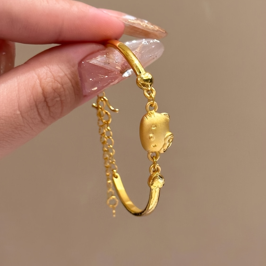 Hellokitty Kitty Cat Bracelet Cute Light Luxury Ins Niche Design Premium Birthday Gift For Girlfriend