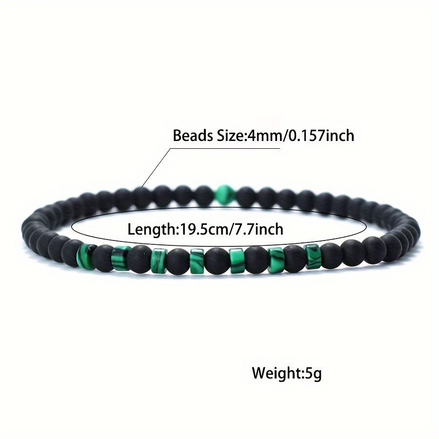 Men's Boho Beaded Bracelet Jewelry