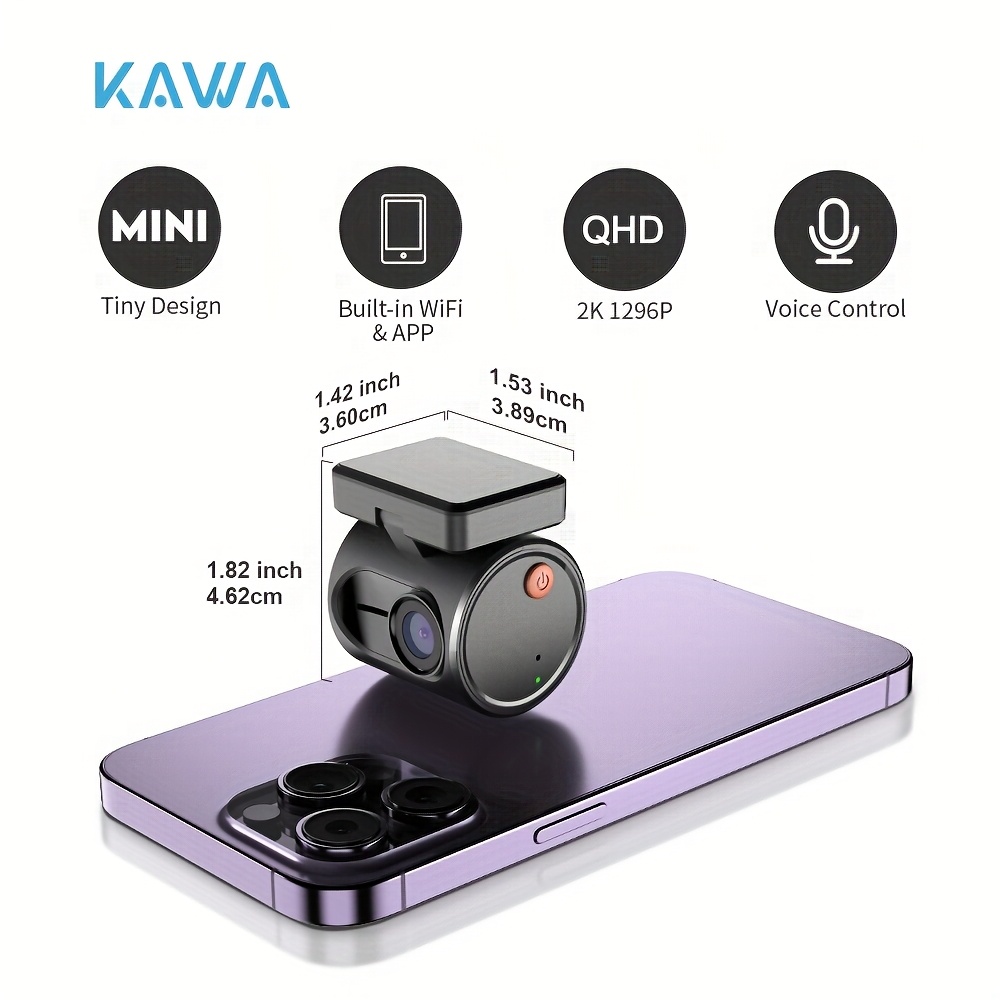 2K Dash Cam Temu