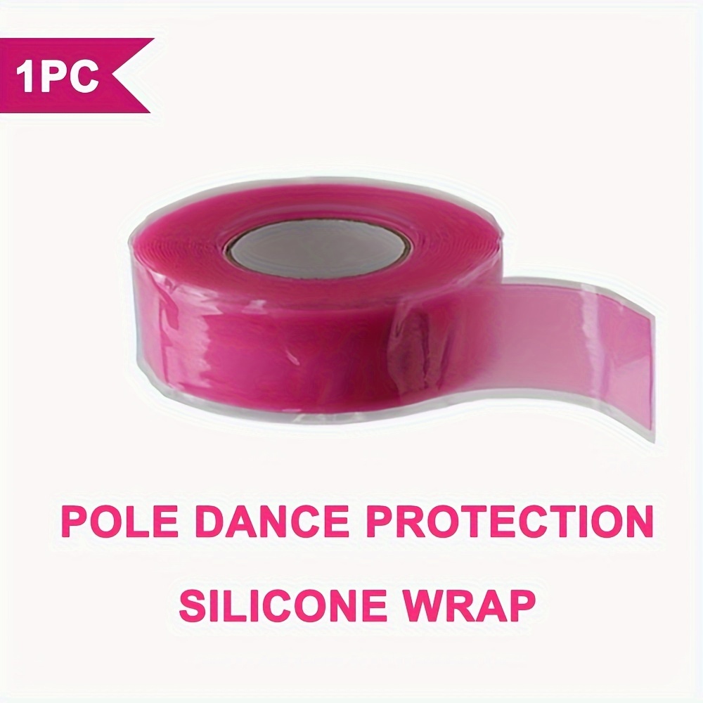 

1pc Silicone Pole Dance Wrap Tape, 25mm X 0.5mm X 11m, Non-slip Adhesive, Universal Fit, & Flexible, With Uncharged, No Battery Required For Beginners, Fitness & Gym Training