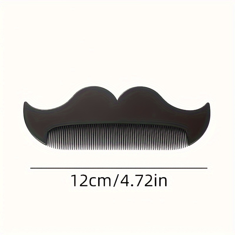 TEMU 12cm -shaped Comb, Unfragranced, Plastic For , Grooming Tool For Shaving And Removal Kits