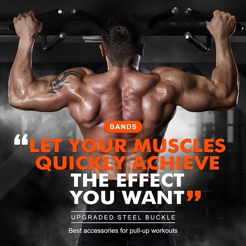 Assisted Pull-Up Bands for High-Intensity Resistance Training