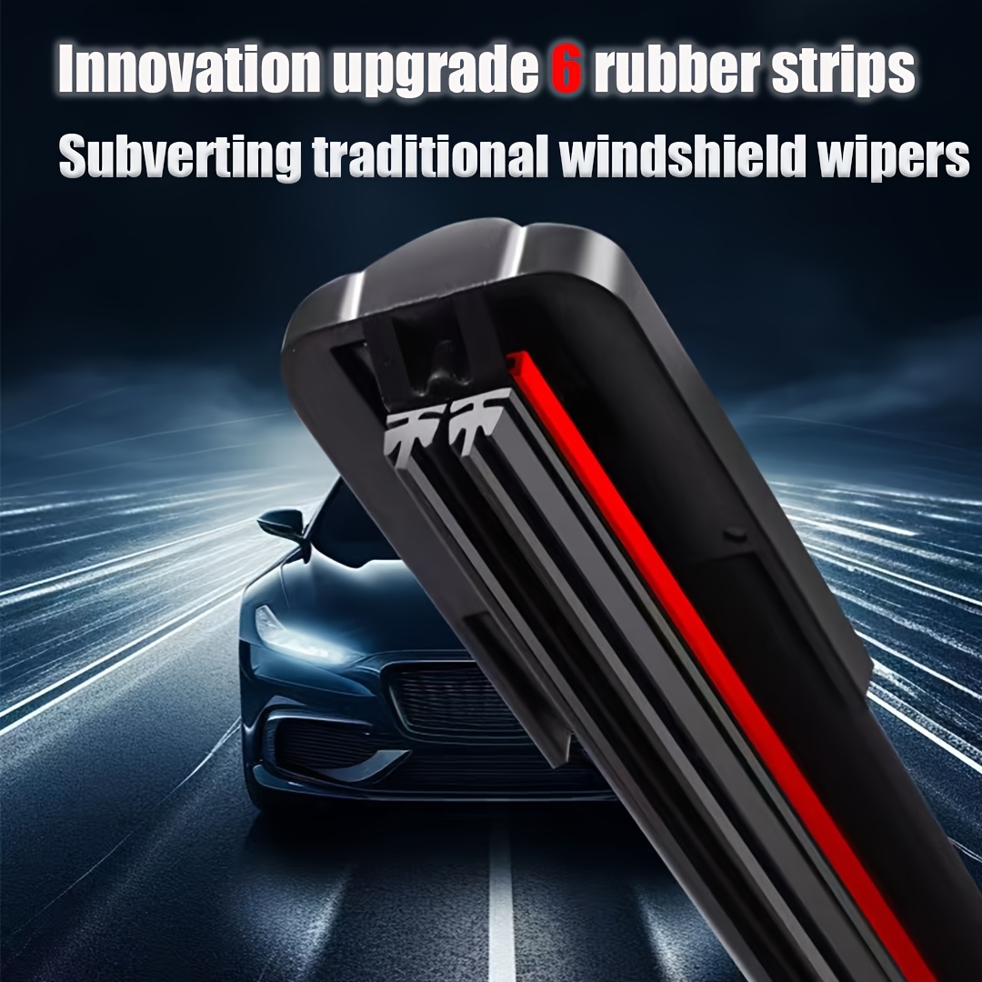 

Blades Models - 6- Adhesive Strips, , , - 1pc Car Windshield , Size, J/u Adapter, Car