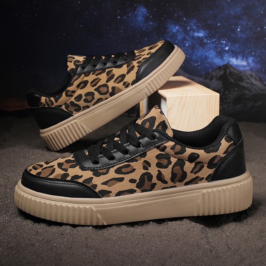 leopard print sneakers sold on Temu United States