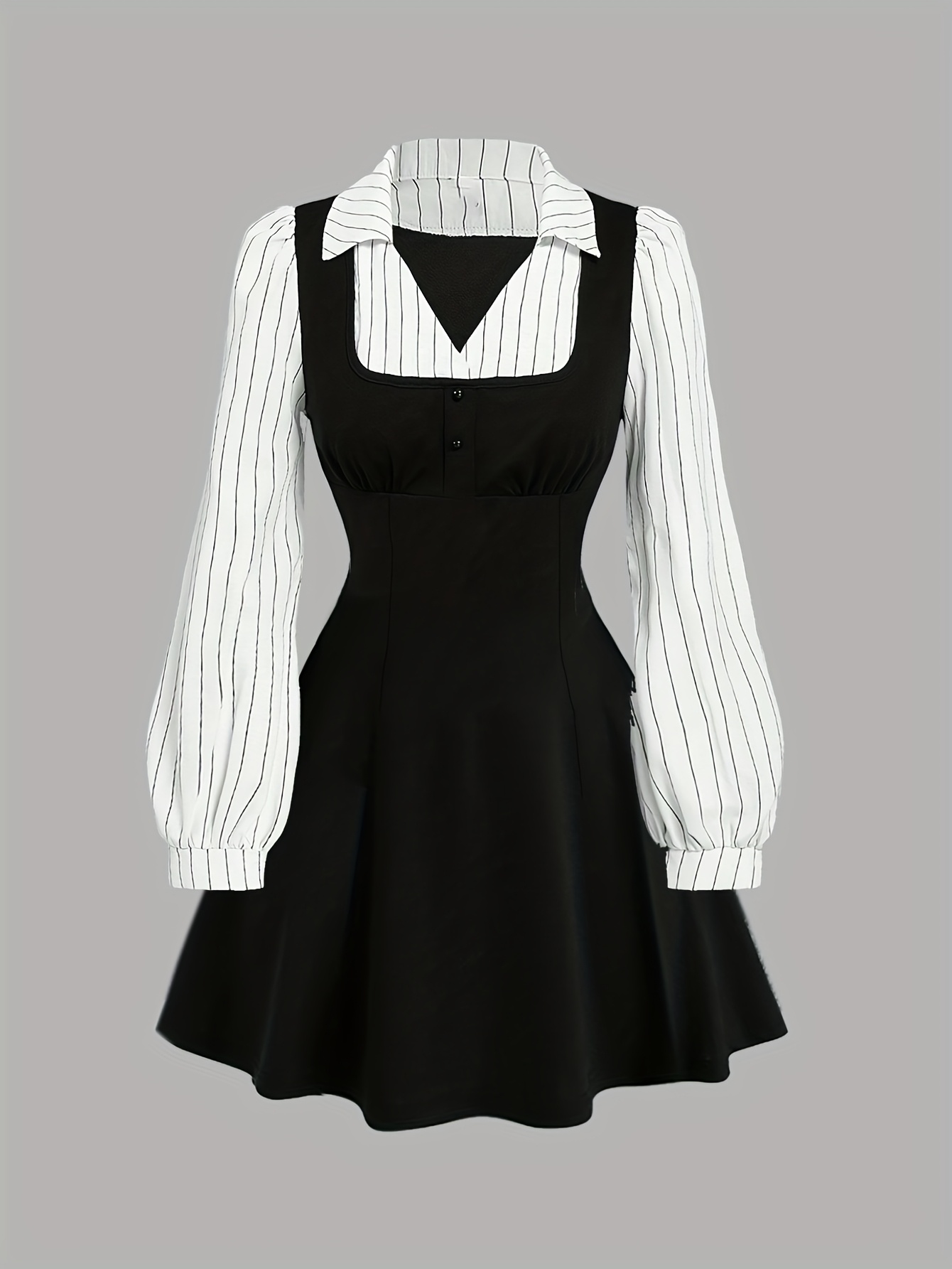 knee length dresses for ladies The Grand Dress in Navy Stretch Xs main image 0