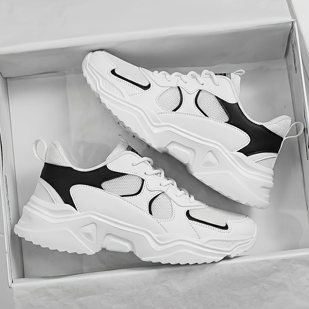 TEMU Wide Toe Shoes Casual Sneakers - Low-top Synthetic Upper, Durable Eva Sole, For Gym, Casual Wear - Multi-colors , Comfortable And Lightweight,