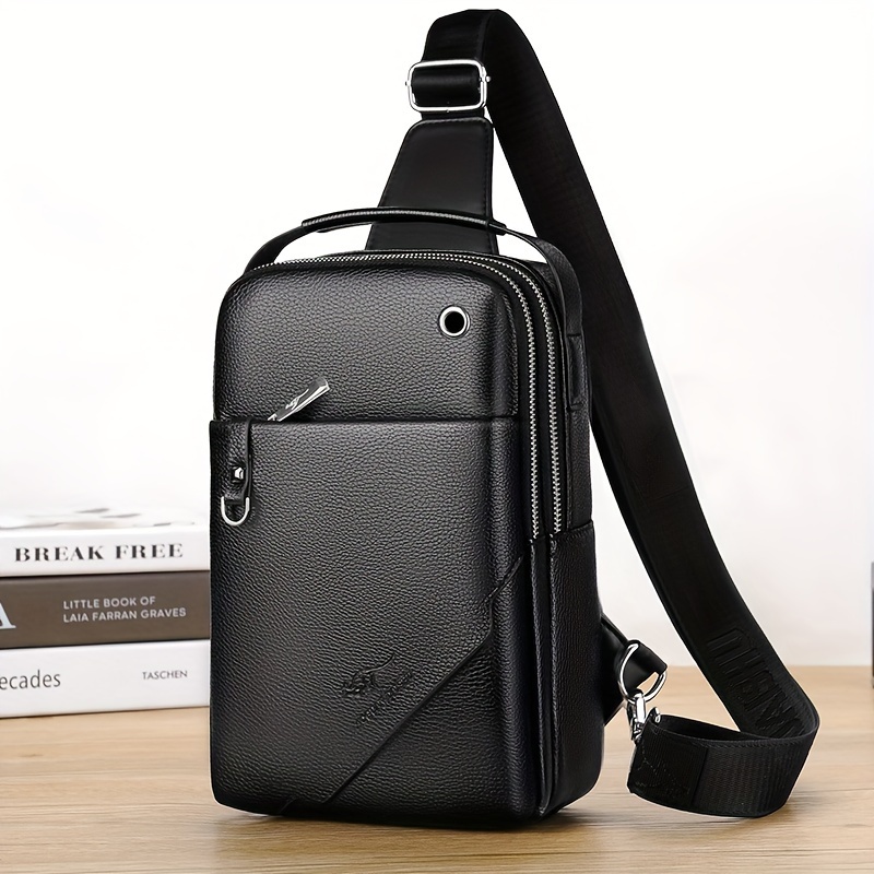 絶対的な信頼 crossbody shoulder single bag chest men's bag men ipad MessengerBags