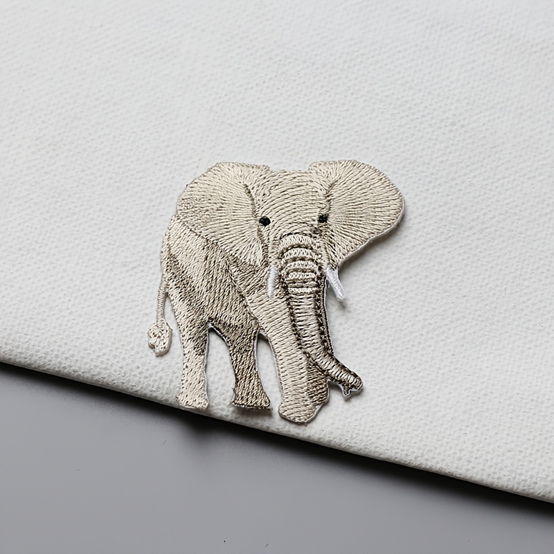 Elephant Patch, Funny Patch, Decoration Patch, Iron On Patch, Embroidered Patch For Jackets, T-shirts, Bags, Hats