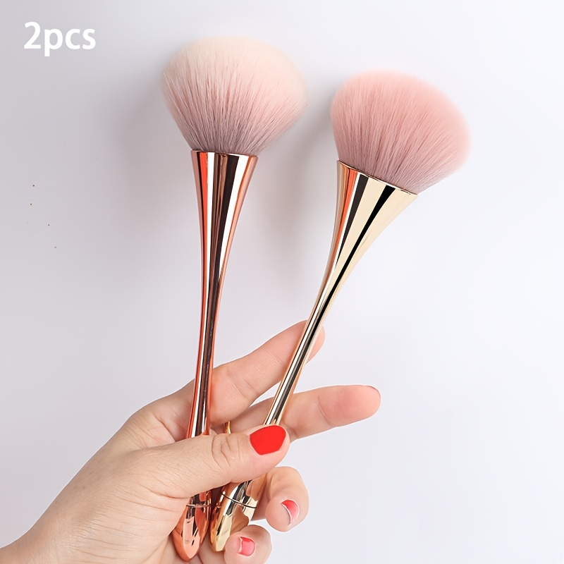 Image of Small Waist Makeup Brush For Nail Powder Brush & Blush Brush, Ultra Soft Bristles - - Hot On Tk/ For Nails & Face