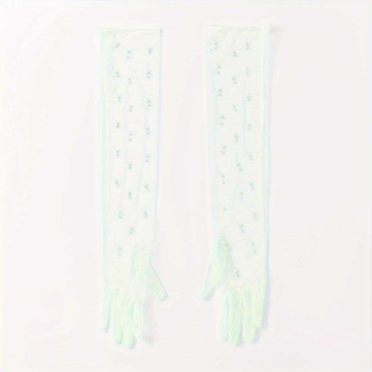 1 pair womens elegant long gloves sheer non elastic formal - Temu Nigeria