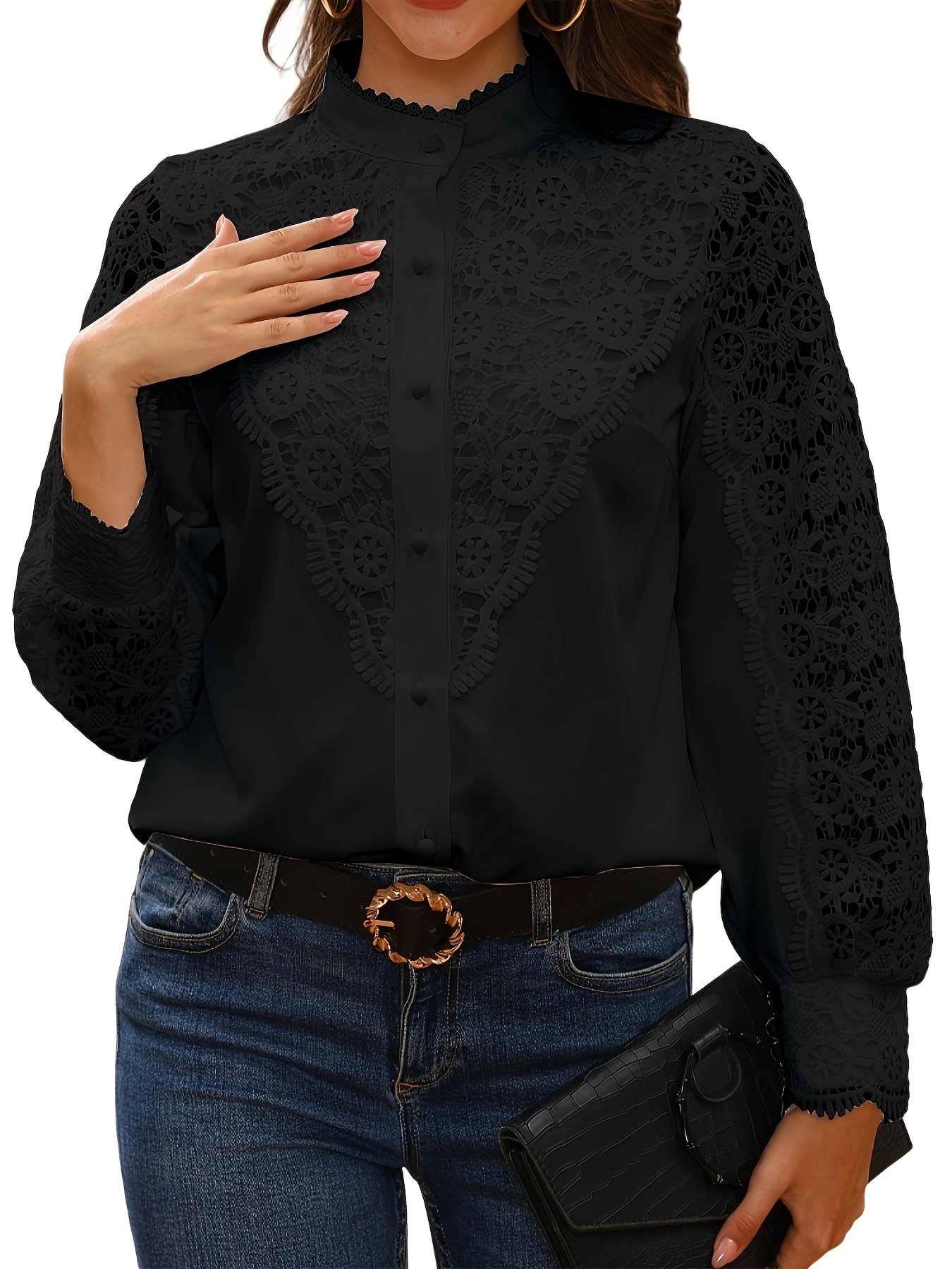 chemise victorienne femme manches longues en Temu Switzerland