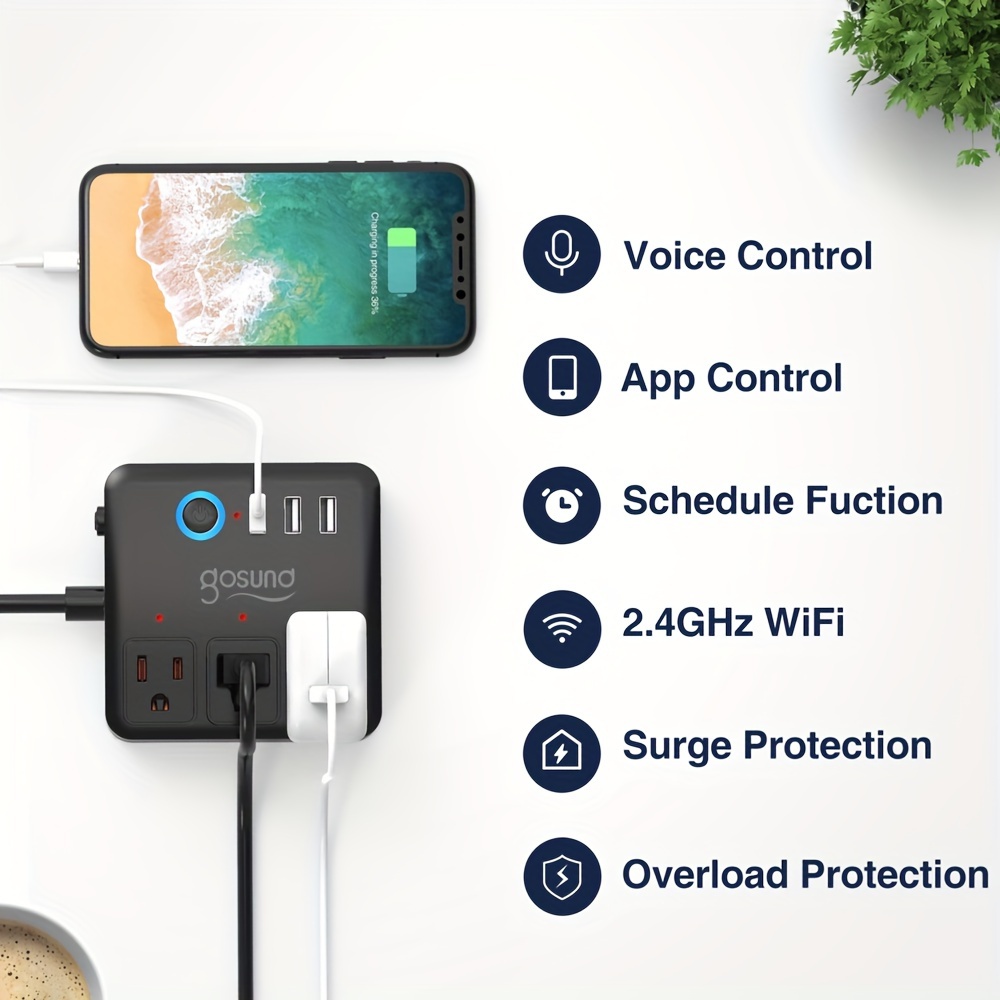Mini Smart Plug Wi fi Outlet Socket Works Alexa - Temu