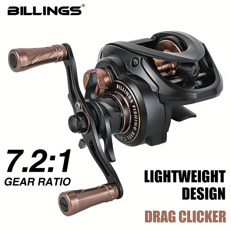 baitcasting reel operation ReelUp Yuri DC – Smooth Casting & Anti-Backlash Control Reaction Tackle ReactCast Baitcasting Reel — high KastKing Rover Round Baitcasting Reel