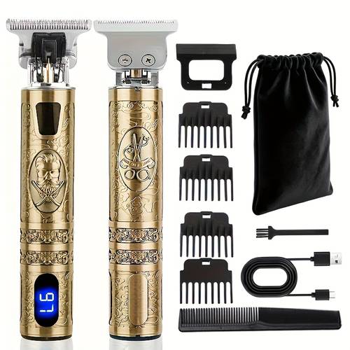 draadloze usb oplaadbare trimmer | heren scheertrimmer grooming sculpting scheerapparaat met geleidekam, geschikt voor persoonlijk en stylist gebruik, perfect cadeau voor hem | merk: , oplaadbare batterij