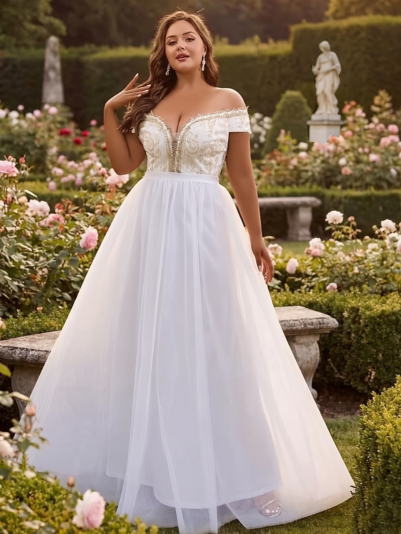 plus size white dresses for bridal shower 30 Stylish Plus-Size Bridal Shower Dresses for Brides