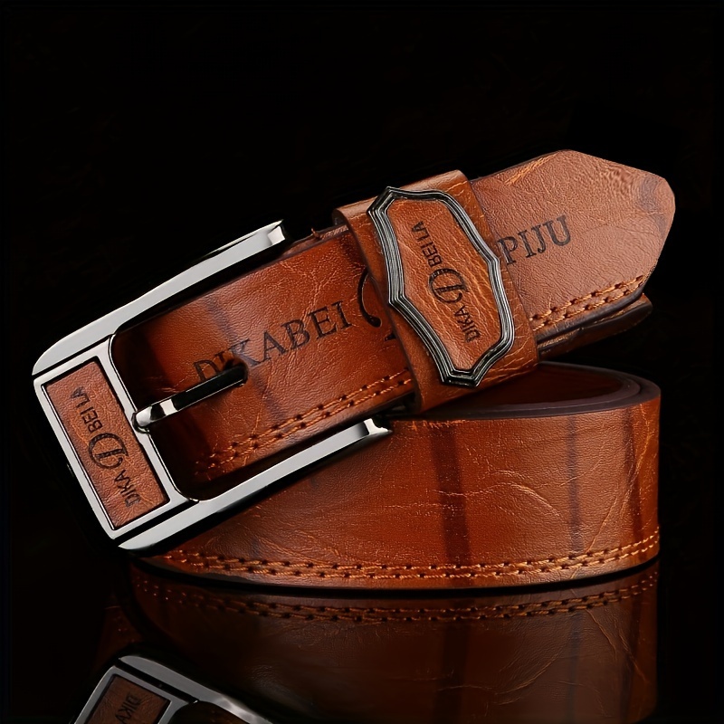 

Men's Business Belt, Pin Buckle Leisure Belt, Jeans Belt, Suit Pants Belt
