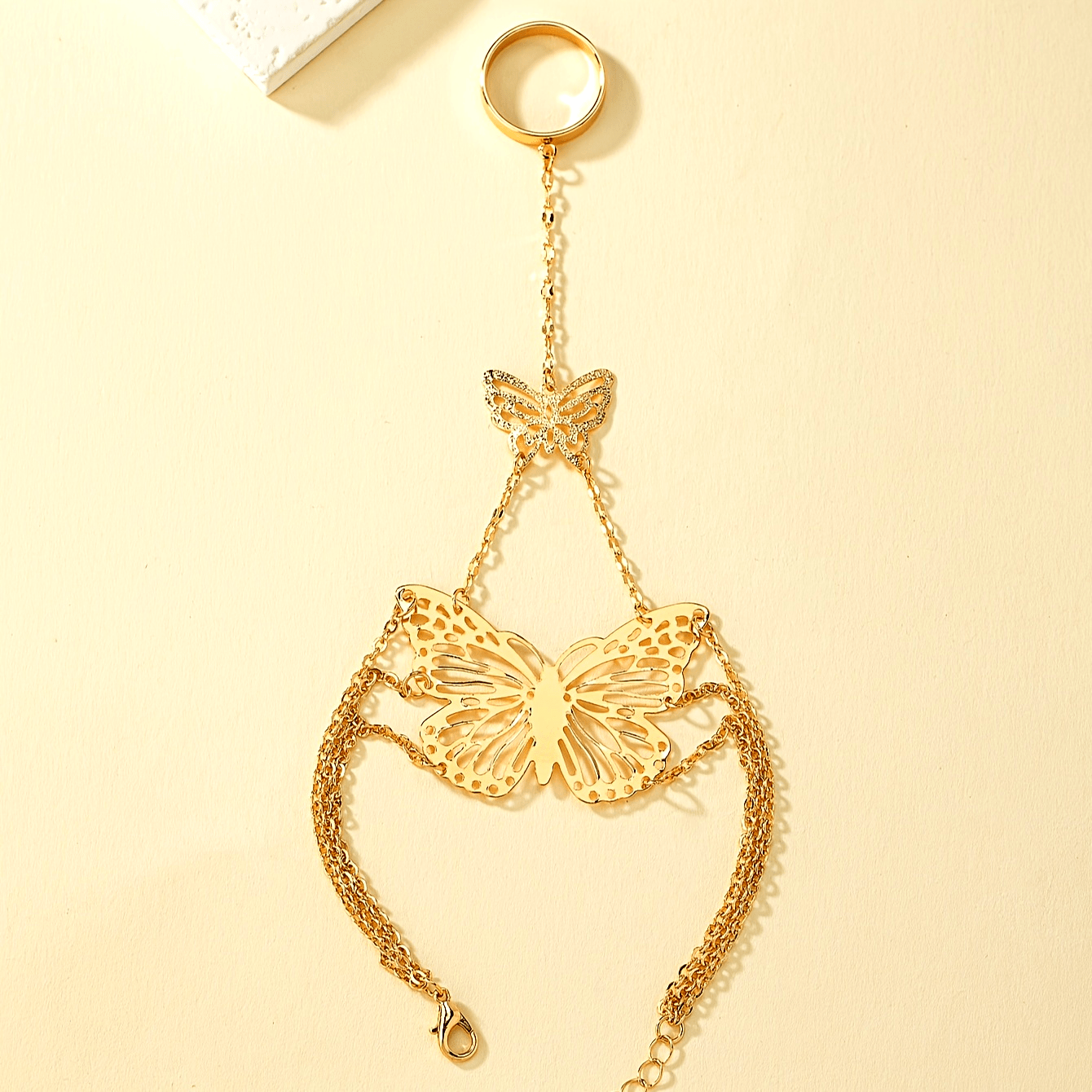 Sexy Butterfly Link Bracelet Iron for Parties & Vacations Spring Accessory