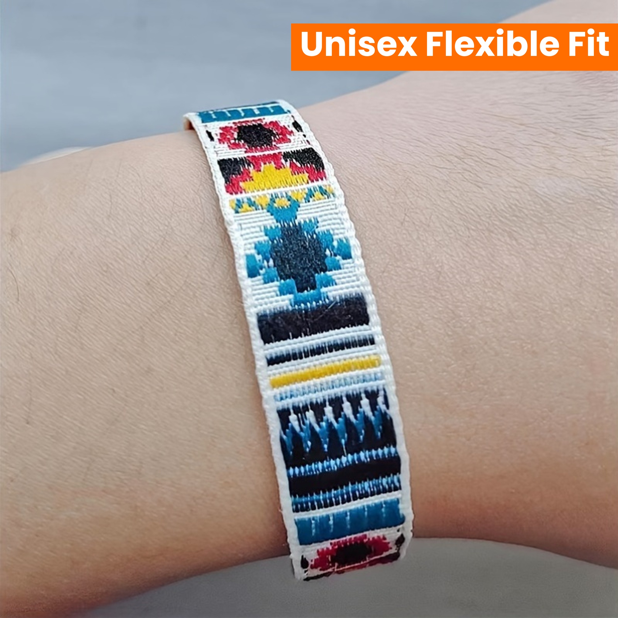 Boho Tribal Handwoven Bracelet Polyester